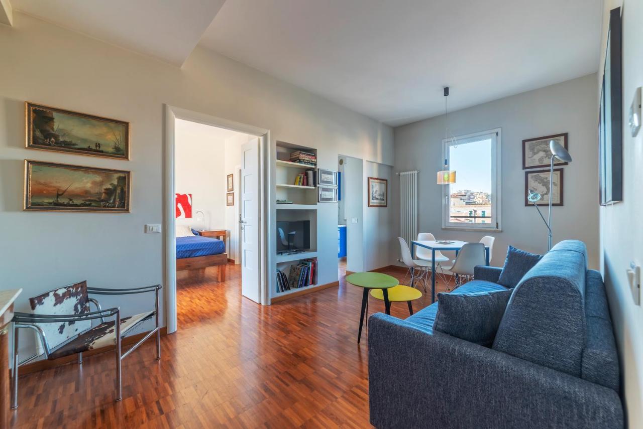 Bright Apt With Views Of San Pietro 로마 외부 사진