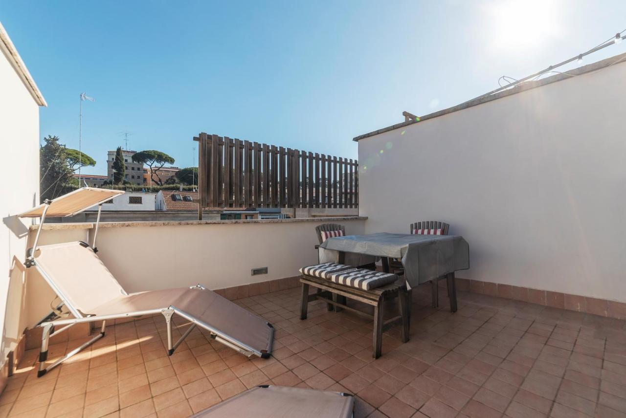 Bright Apt With Views Of San Pietro 로마 외부 사진