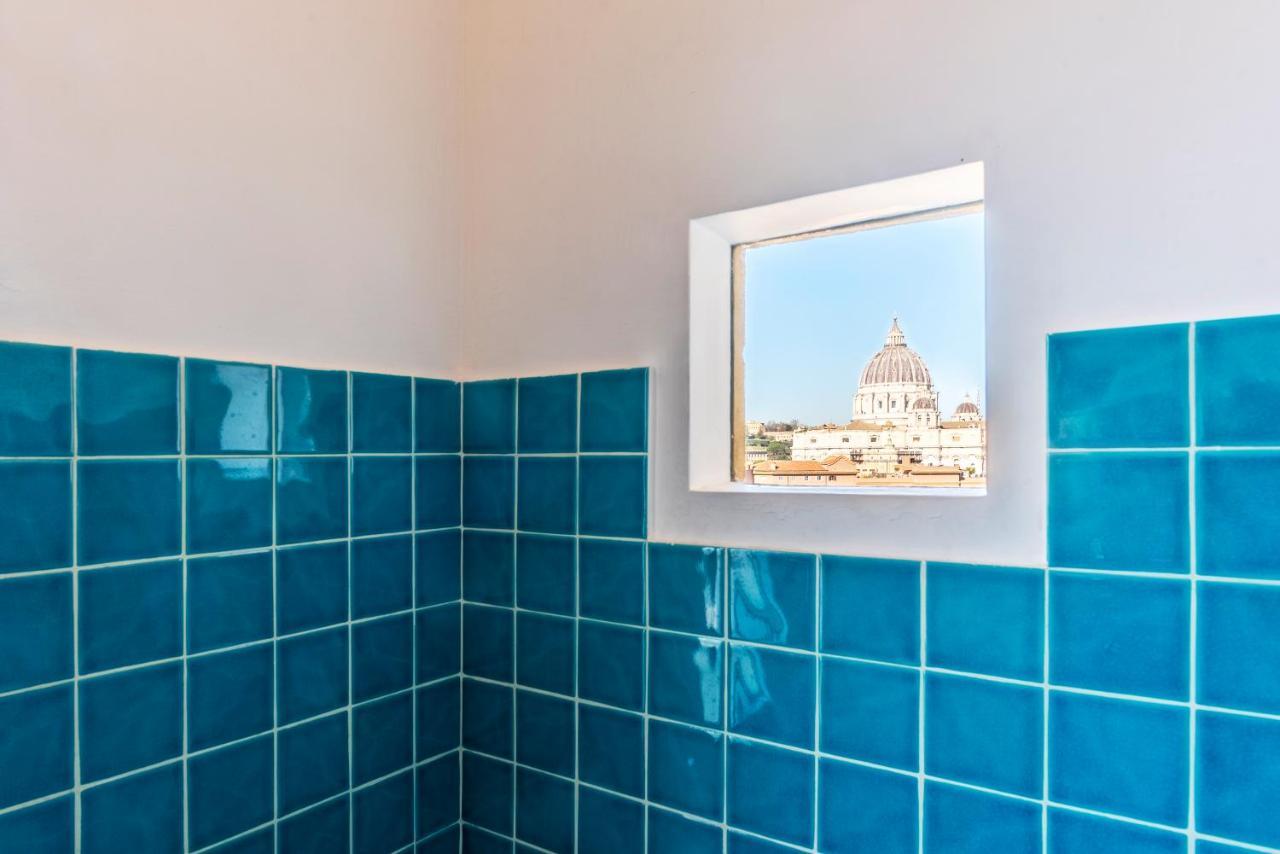 Bright Apt With Views Of San Pietro 로마 외부 사진