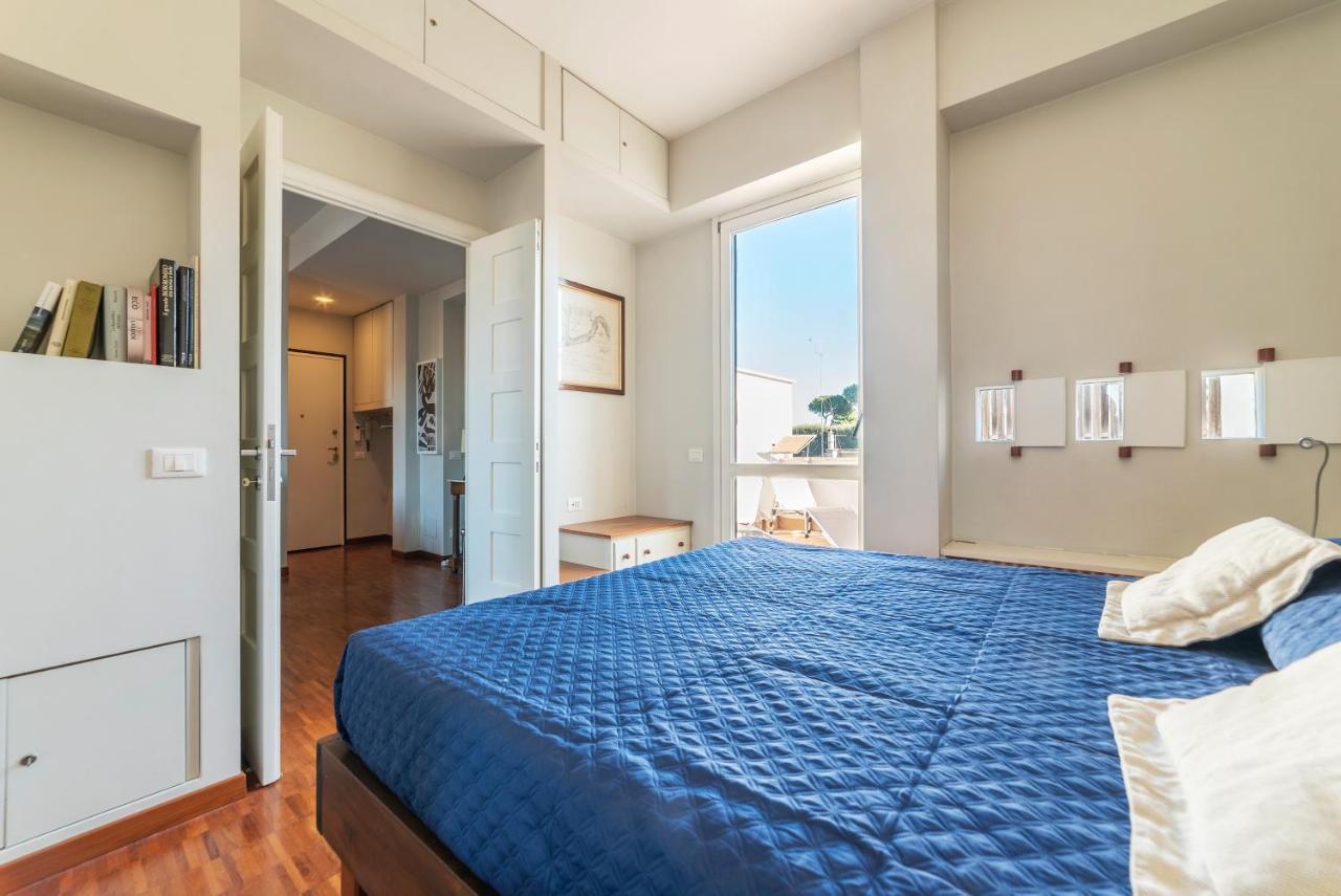 Bright Apt With Views Of San Pietro 로마 외부 사진